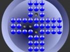 藍色跳棋